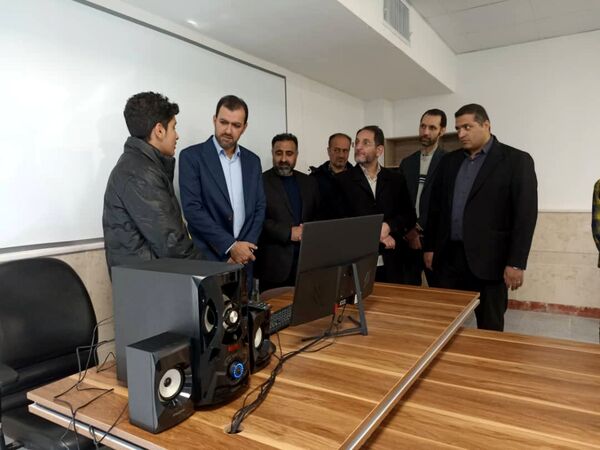 افتتاح نمازخانه، سایت و کتابخانه مدرسه دانشمند منطقه پردیس در دهه فجر