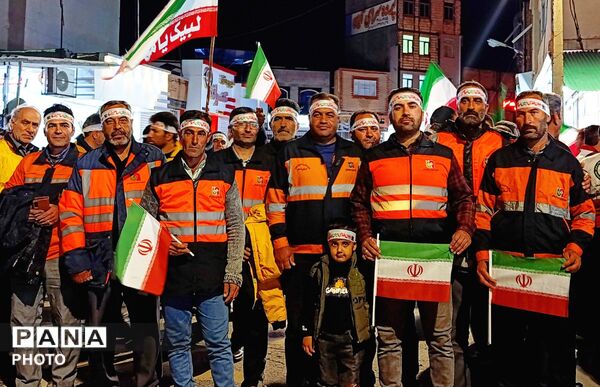 رزمایش بزرگ پیاده‌روی حماسی در کبودراهنگ