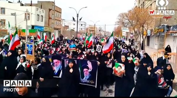 خروش مردمان مشهدی در راهپیمایی حماسی روز قدس 