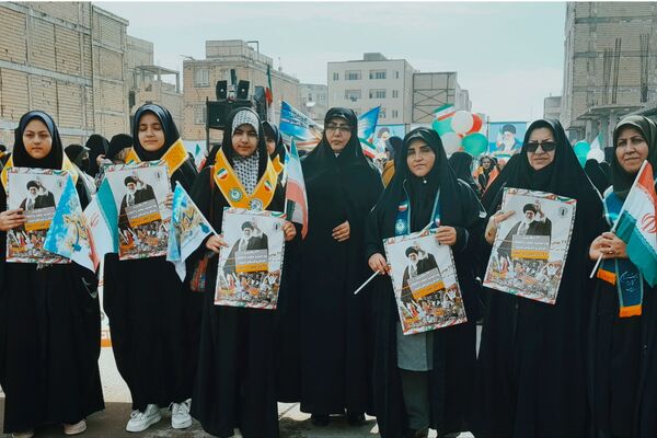 تجلی وحدت ملی در راهپیمایی ۲۲بهمن نصیرشهر 