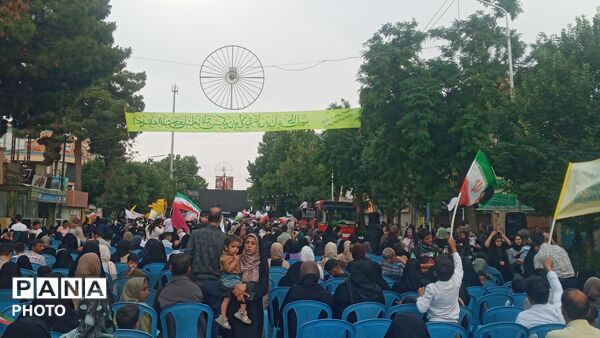 نیشابور در جشن غدیر غرق در شادی؛ از میدان امام خمینی تا انقلاب، موج حضور مردم