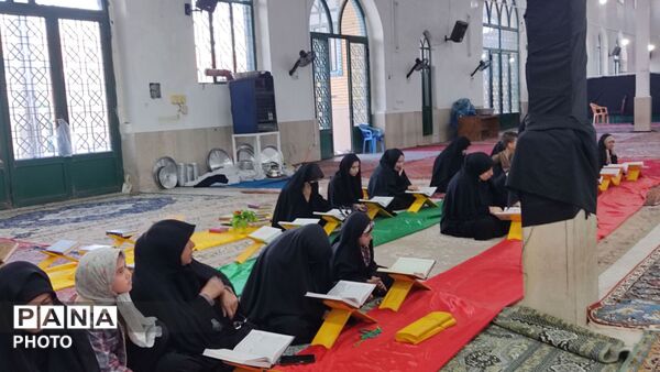 محفل انس با قرآن و افطار مؤمنان در مسجدالنبی (ص) کوهنانی