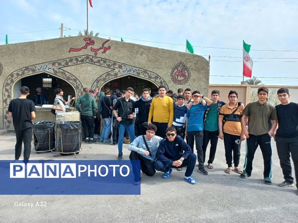 اردو راهیان نور پسران منطقه۱۸ پایتخت