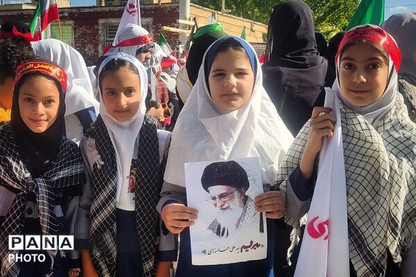رزمایش دختران جان فدای لردگان 