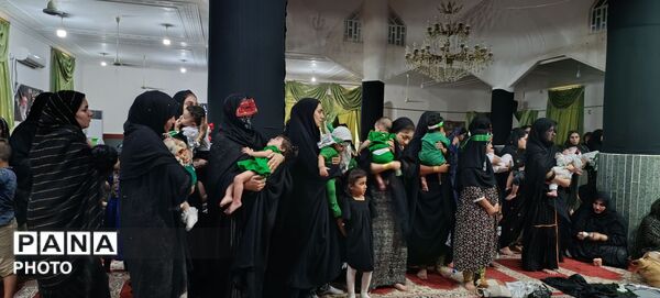 همایش شیرخوارگان حسینی در شهرستان میناب