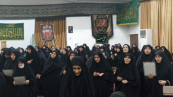 لالایی‌های مادران محمودآبادی برای طفل شش ماهه کربلا 