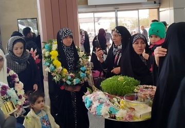 عطر کعبه در فرودگاه شهید بهشتی اصفهان پیچید