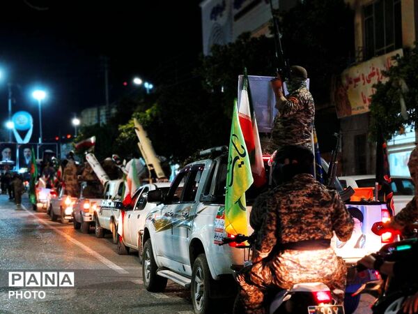 رزمایش جانفدا برای ایران امام رضایی در گلوگاه