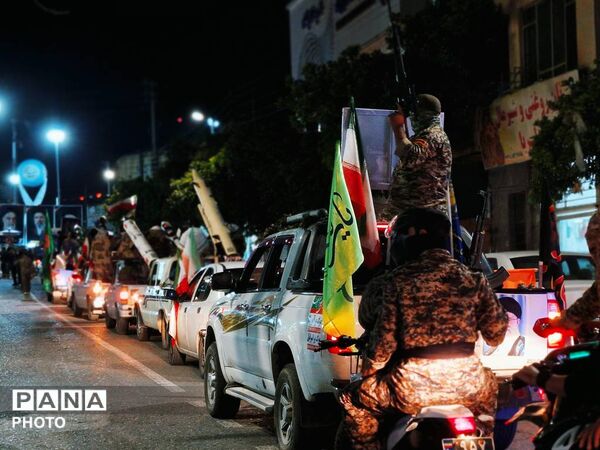 رزمایش جانفدا برای ایران امام رضایی در گلوگاه