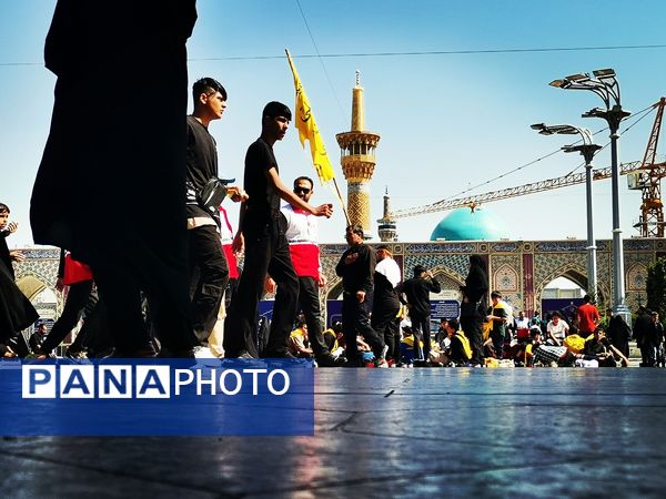 کاروان دانش‌آموزی «سه روز در بهشت» نیشابور