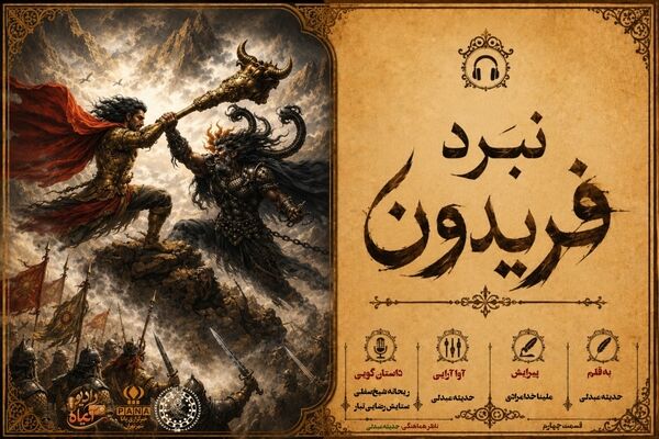 درفش کاویانی دست فریدون فصل تازه تاریخ ایران