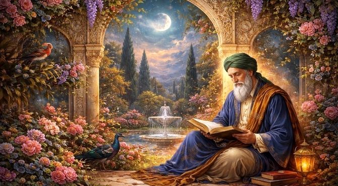 حافظ نماد عشق و حقیقت‌جویی در فرهنگ ایرانی است