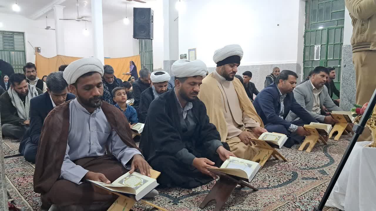 محفل انس با قرآن کریم در فهرج