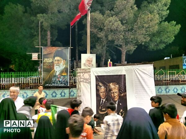 رمی جمرات با سنگ زدن به شیاطین زمان در کاشمر
