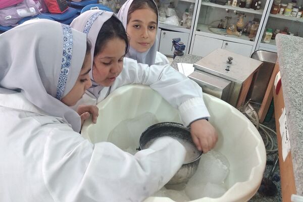 مزه شیرین علم، بستنی علمی