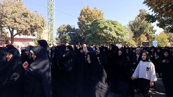 راهپیمایی بشارت نصر در نیشابور 