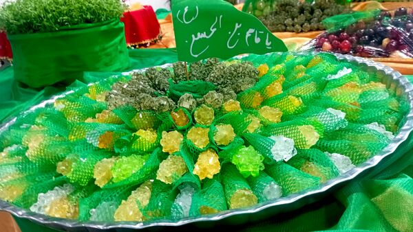حجله نمادین حضرت قاسم(ع) در سامان