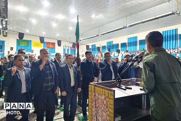 حضور گرم و پرشور مردم ولایتمدار دیشموک در تجمعات شبانه
