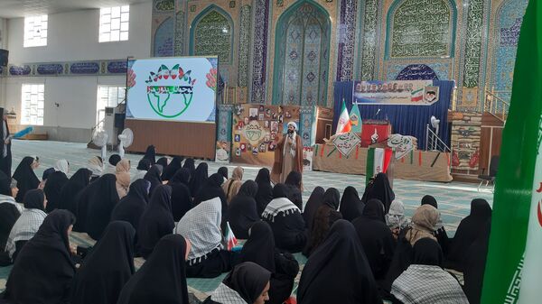 هیات دخترانه این‌بار از نوع حماسی در شهرستان لردگان