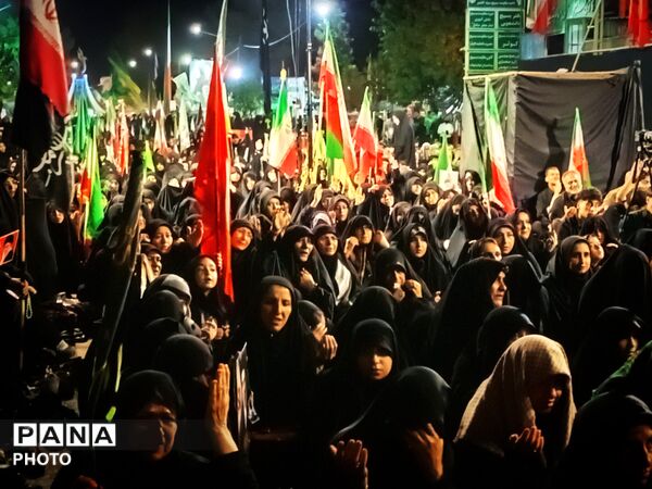 اولین شب عزاداری حسینی؛ ندای لبیک یا حسین در خیابان پیچید