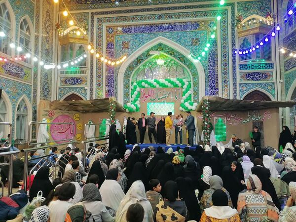 جشن باشکوه ولادت حضرت فاطمه زهرا (س) و روز مادر در نیشابور در تکیه ابوالفضلی