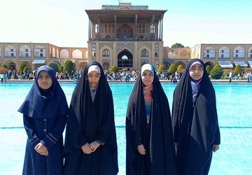 کارگروهی‌دانش‌آموزان‌‌ناحیه‌یک‌اصفهان در واکنش‌ به جنایات رژیم صهیونیستی در غزه و روز قدس 