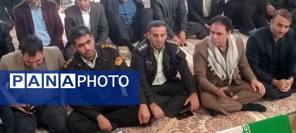 برگزاری باشکوه مراسم حماسه ۹ دی در مصلای مسجد کوهنانی