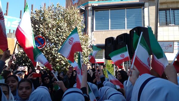راهپیمایی ۱۳ آبان و روز دانش آموز در نیشابور 
