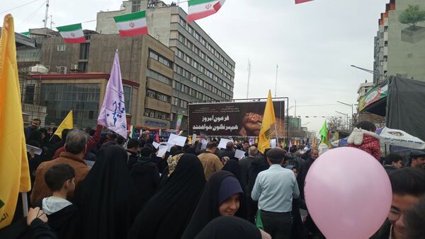 تجدید پیمان مردم پایتخت در روز ۲۲ بهمن