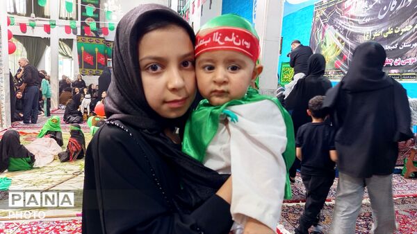 طنین «لبیک یا حسین» از گهواره‌های عشق
