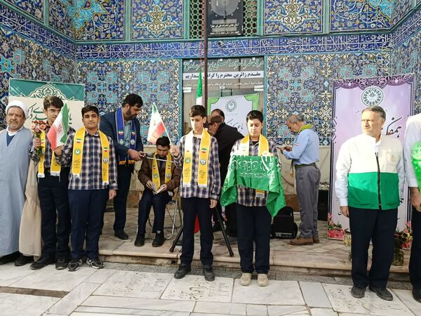 ویژه برنامه سازمان دانش‌آموزی استان سمنان به مناسبت ولادت حضرت علی اکبر (ع)