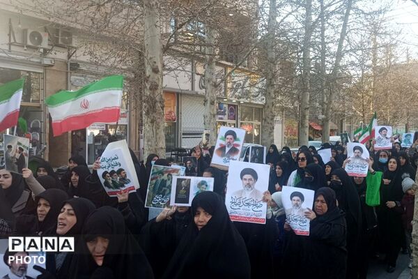 دست خدا بر سر ماست خامنه ای رهبر ماست 