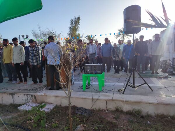 نماز عید سعید فطر در بوموسی