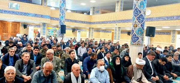 برگزاری نماز جمعه شهرستان دره شهر 