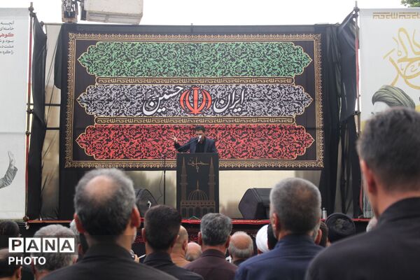  لبیک عاشورایی مردم نظرآباد در غروب دلتنگی کربلا