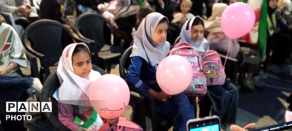 اجتماع بزرگ دختران جان فدای ایران به یاد دختران میناب 