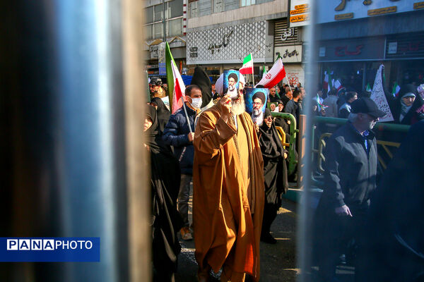 راهپیمایی محکومیت اقدامات تروریستی آمریکا و رژیم صهیونیستی علیه ملت ایران