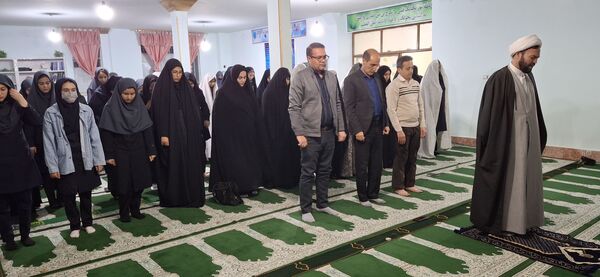 برپایی سفره افطاری در خوابگاه فضیلت فاروج
