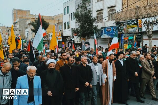 میعادگاه نماز جمعه روز قدس مردم نصیرشهر