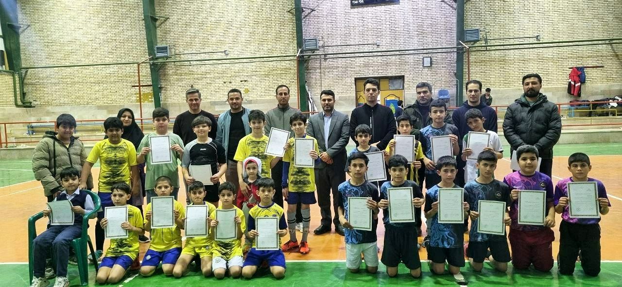  مسابقات فوتسال دانش‌آموزی بخش مرکزی کلات برگزار شد