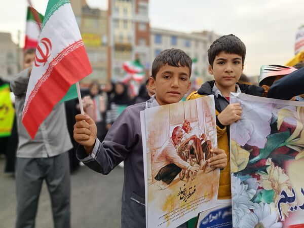 راهیپمایی 13 آبان در شهر قدس