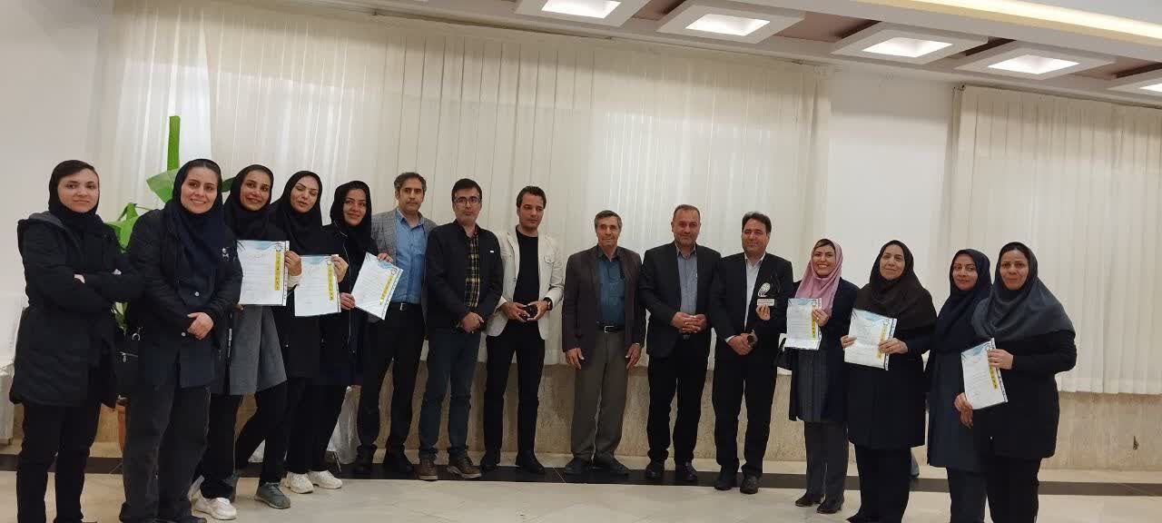مرحله استانی مسابقات ورزشی والیبال  کارکنان (بانوان) آموزش و پرورش استثنایی خراسان شمالی