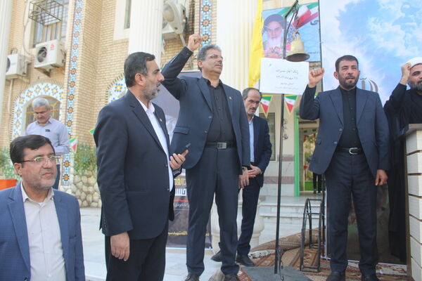 زنگ آغاز نصرالله در مدارس بوشهر