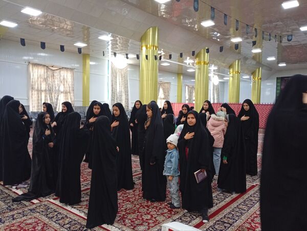 آیین سوگواری دهه فاطمیه در خلیل آباد