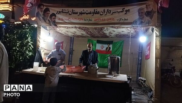 موکب سرداران مقاومت در دویست و شانزدهمین شب از اجتماعات مردمی نیشابور 
