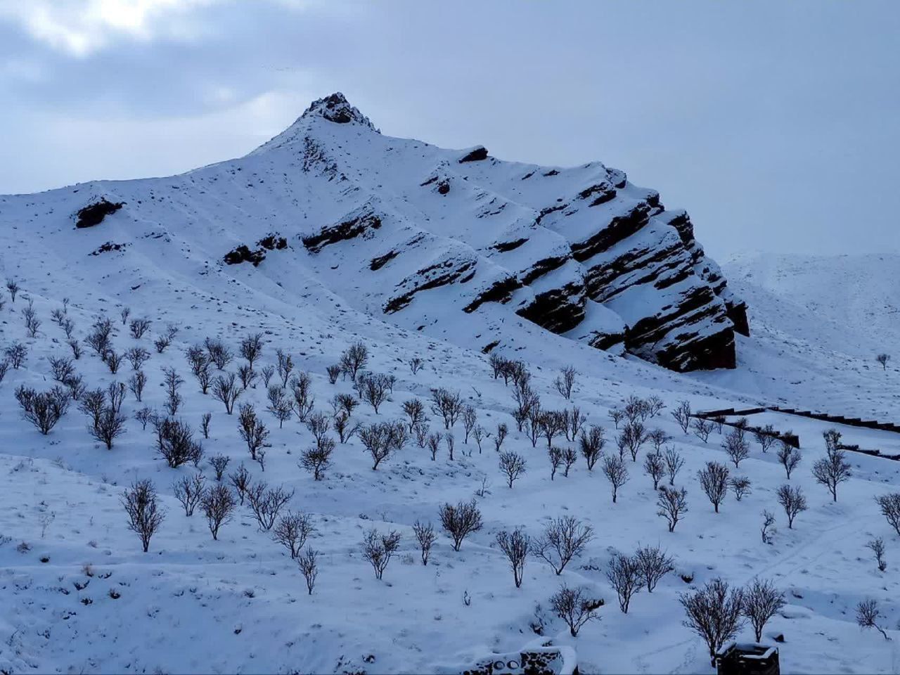 جلگه رخ سفید پوش شد 