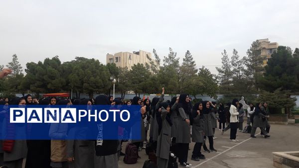 مراسم سوگواری شهید مجاهد سید حسن نصرالله در ناحیه ۷ مشهد