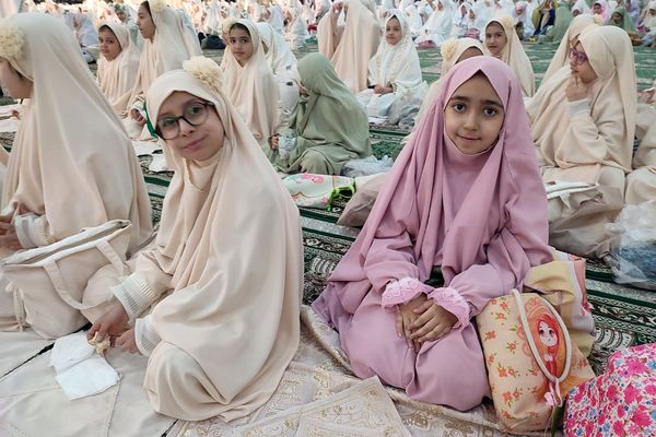 جشن بندگی دختران ناحیه دو شهرری 