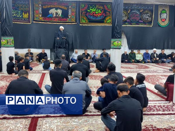 اقشار مردم شهرستان بندرخمیر به سوگ پسر فاطمه نشستند