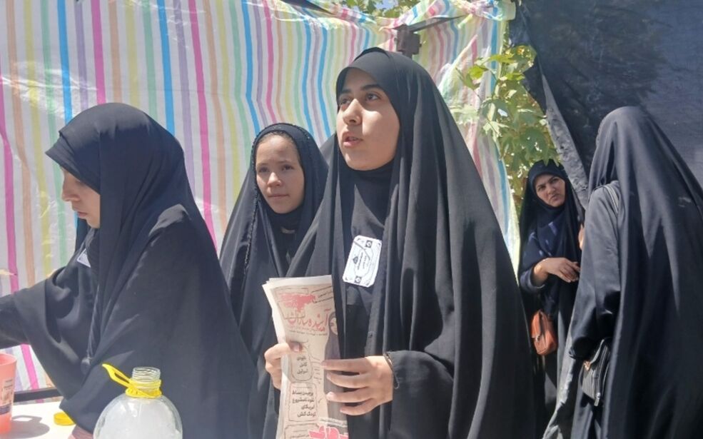 دانش‌آموزان؛ نبض خدمت در مسیر اربعین